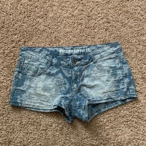 Jean shorts